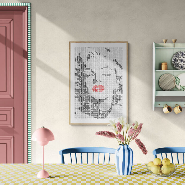 How To Turn A Word Search Into A Frame-Ready Pop-Art Portrait