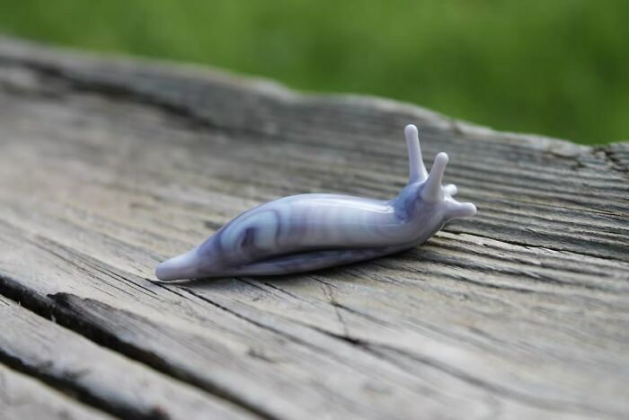 Tiny Glass Slugs I Crafted (8 Pics)