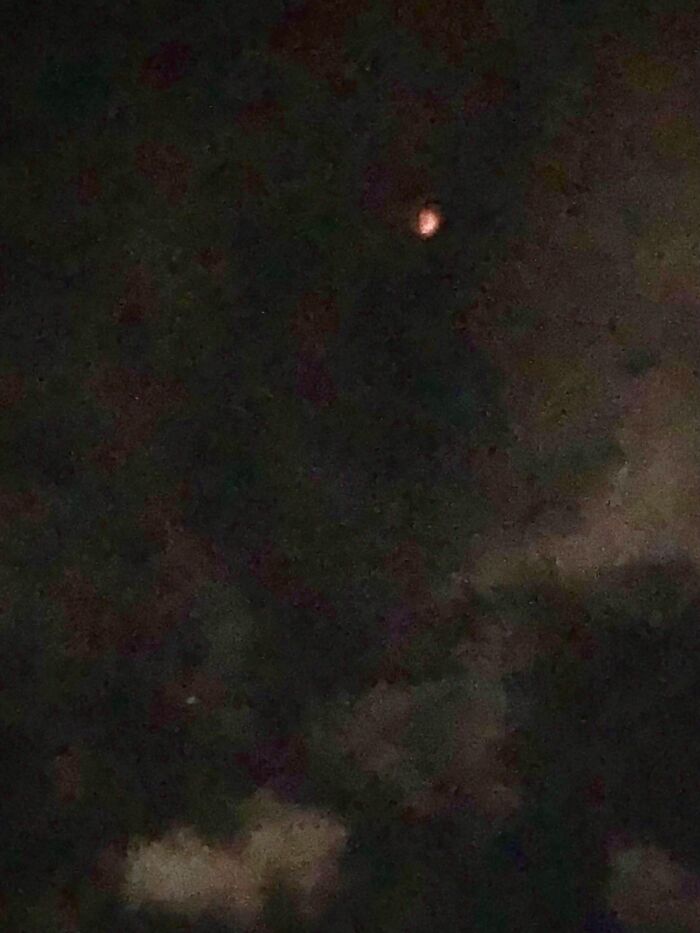 Blood Moon And Saturn (Bottom Left Dot), Courtesy Of My Potato Camera 🤗