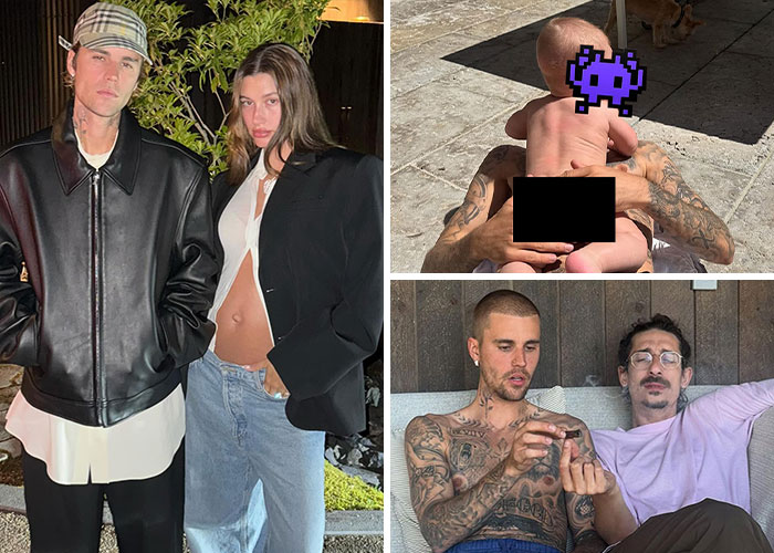 Celebrities pictured with their children and partners, highlighting moments related to awful parenting controversies.