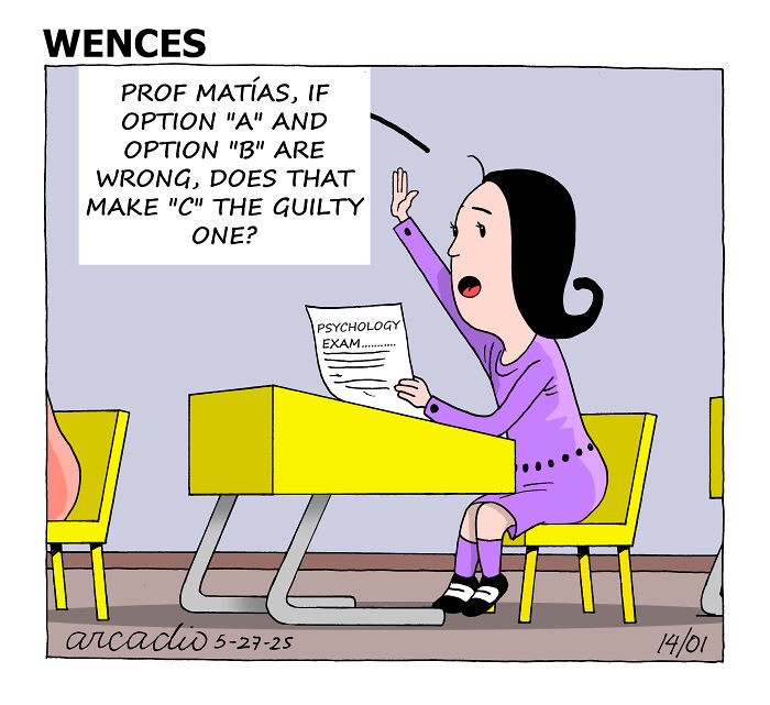 Here's My New Wences Comic Strip