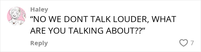 Comment by Haley criticizing loud Americans, related to Olympic Gold Medalist Keely Hodgkinson controversy online.