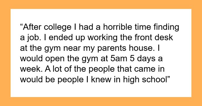 34 People Whose Glory Days Were In High School Describe Where Life Took Them Next