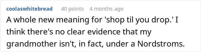 Comment on a social media post about ancient skeletons found, mentioning archaeological excitement and discovery under an abandoned store.