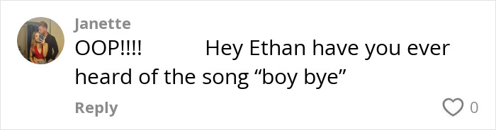 Comment on social media mentioning Ethan Slater amid Ariana Grande's boyfriend breakup rumors in a casual tone. Comment on social media mentioning Ethan Slater amid Ariana Grande's boyfriend breakup rumors in a casual tone.