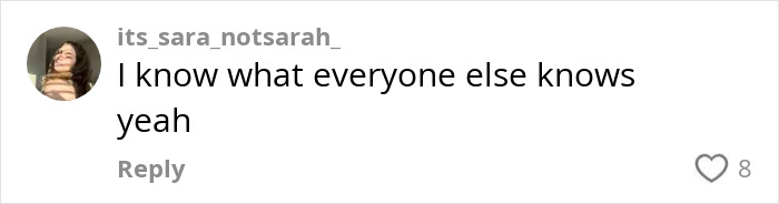 Comment on social media account its_sara_notsarah_ expressing agreement, relevant to Ariana Grande's boyfriend Ethan Slater breakup rumors. Comment on social media account its_sara_notsarah_ expressing agreement, relevant to Ariana Grande's boyfriend Ethan Slater breakup rumors.
