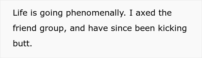 Text on a white background reading a positive personal update about life and social changes, related to schizophrenic man prank hospital visit.