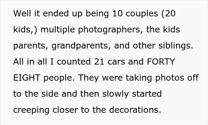Bride reacts angrily as 50 strangers unexpectedly crash her wedding during a chaotic photoshoot near decorations.
