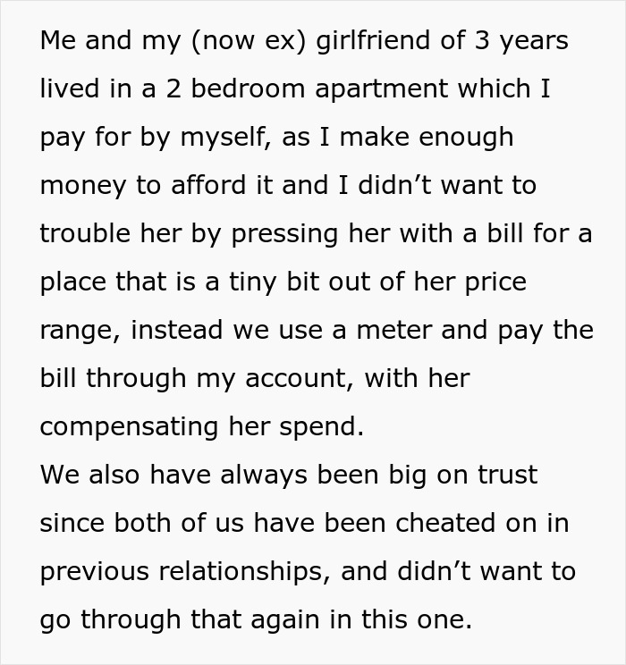 Woman planning a solo trip for months tells partner five days before leaving and gets dumped over trust issues. Woman planning a solo trip for months tells partner five days before leaving and gets dumped over trust issues.