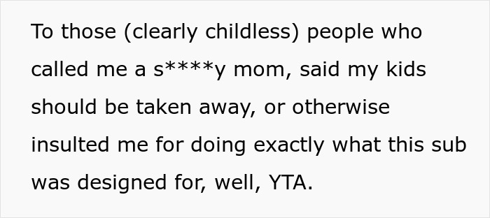 Text explaining a woman’s fear of not surviving motherhood due to its difficulty and regret over having kids. Text explaining a woman’s fear of not surviving motherhood due to its difficulty and regret over having kids.