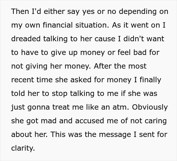 "Time To Move On": Woman Feels Bad For Finally Saying No To Friend Who Only Reaches Out To Get Cash