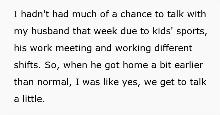 Text about husband&rsquo;s coworker and suspicion while nannying his girlfriend&rsquo;s children for free.