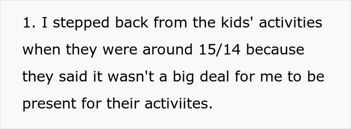 Text excerpt from a story about stepkids who treated stepdad with indifference and expect an inheritance.