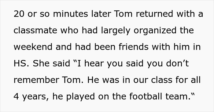 Man confidently confronts former bully&rsquo;s ego at class reunion, 25 years later, surprising everyone with his response.