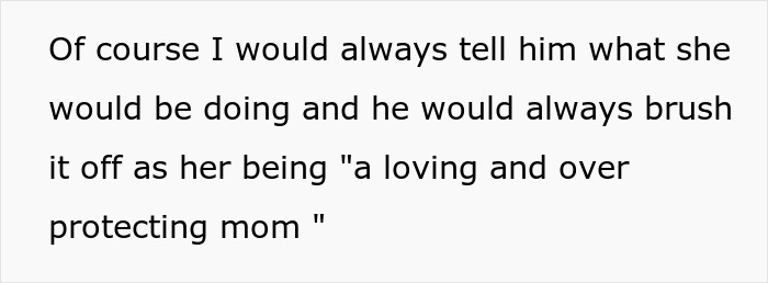 Text excerpt about a mother-in-law using essential oils on toddler, husband shocked by poisoning incident.