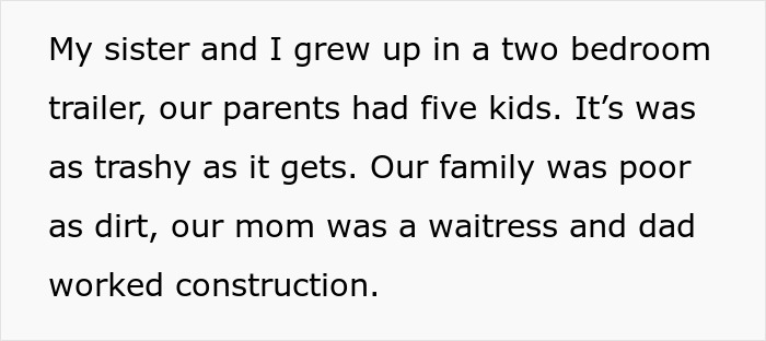 Text excerpt describing a woman rejecting sister’s money hints amid family struggles, sparking sibling rage. Text excerpt describing a woman rejecting sister’s money hints amid family struggles, sparking sibling rage.
