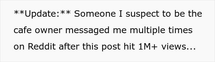 Couple criticizes caf&eacute;&rsquo;s rigid rules after wife with allergies was forced to stand outside during coffee date