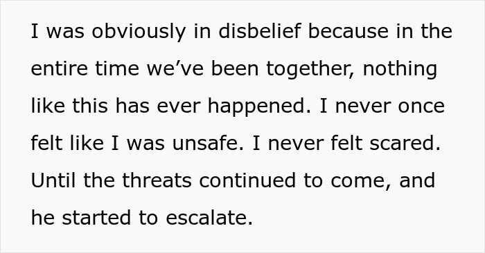 Text excerpt highlighting a woman&rsquo;s experience with her husband as she learns a difficult lesson after giving him another chance