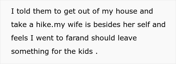Stepkids showing indifference to stepdad expecting inheritance told to take a hike in family dispute over estate rights.