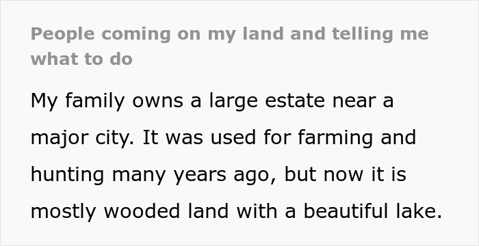Large estate owner plans to block access after strangers impose dog walking rules on his private land near a city.