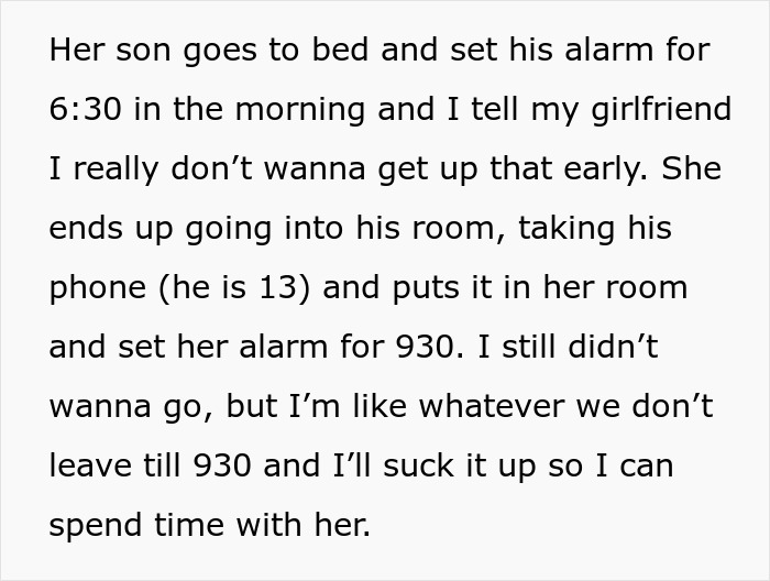 Man dealing with girlfriend&rsquo;s son having a meltdown about mountain biking early at 6:30 a.m.