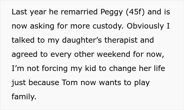 Custody dispute over 10YO child as dad pays $300 support and mom sets boundaries on controlling child's life.