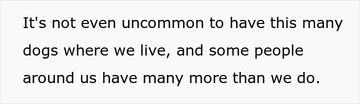 Text image showing concern over potential CPS call due to spouse&rsquo;s parents disapproving of dogs in the house.
