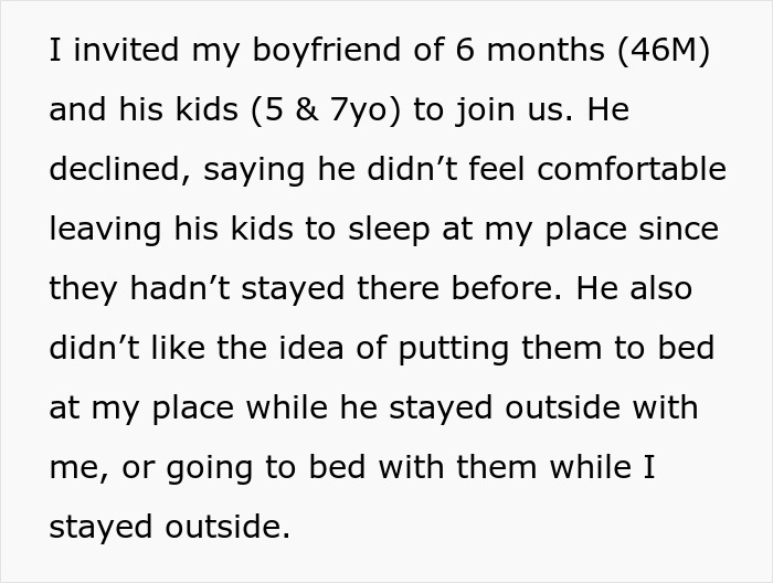 Woman Refuses To Alter Her Long-Standing Party Tradition For Her BF And His Kids, He Turns Vicious