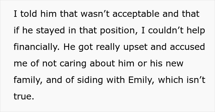 Man issues ultimatum to stepbrother over financial support for pregnant girlfriend, causing tensions and family drama. Man issues ultimatum to stepbrother over financial support for pregnant girlfriend, causing tensions and family drama.