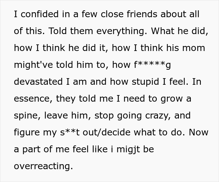 Text message expressing feelings of betrayal and confusion after boyfriend tampers with girlfriend’s birth control leading to pregnancy. Text message expressing feelings of betrayal and confusion after boyfriend tampers with girlfriend’s birth control leading to pregnancy.
