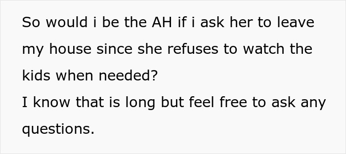 Woman Backs Out Of Deal To Babysit Sister&rsquo;s Kids After Sister Lets Her Move In To Do Just That