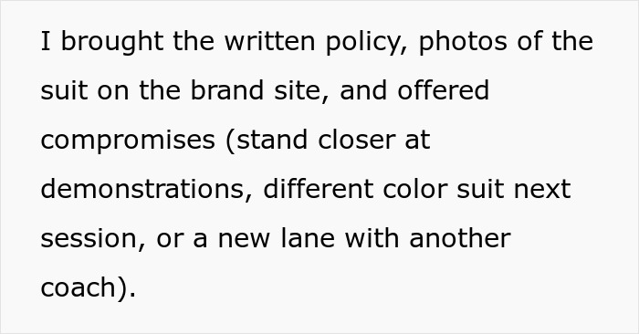 Parent concerned as male swim teacher asks 10-year-old to remove modest swimwear or skip lesson. Parent concerned as male swim teacher asks 10-year-old to remove modest swimwear or skip lesson.
