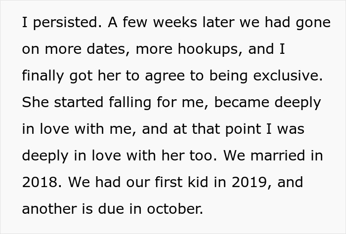 Text excerpt describing a man&rsquo;s relationship progress leading to marriage, focusing on robotically calculated choice.