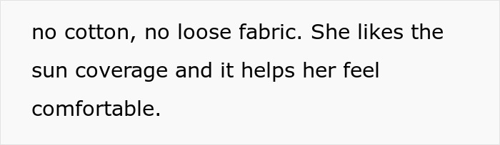 Parent concerned as male swim teacher addresses 10-year-old's modest swimwear during lesson discussion. Parent concerned as male swim teacher addresses 10-year-old's modest swimwear during lesson discussion.