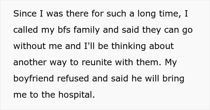  "I Destroyed Her Family Vacation": GF Rushed To The ER Thanks To Her BF's Mom's Contaminated Cake 