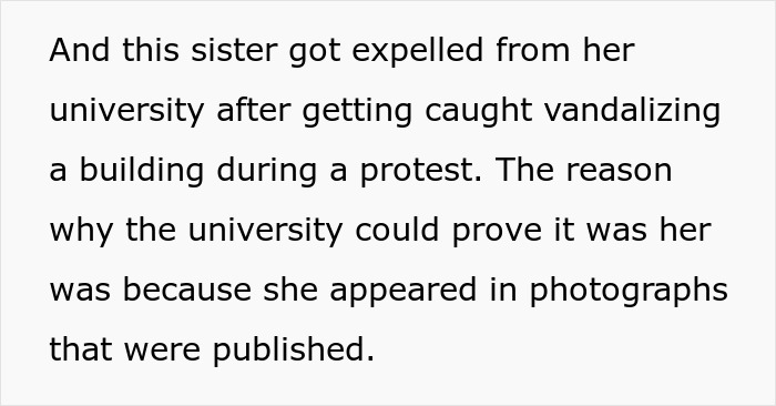 Sister confronts photographer for taking university photos as school project crashes wedding event.