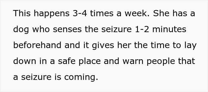 Text about a seizure alert service dog sensing seizures minutes before and providing warning for safety. Text about a seizure alert service dog sensing seizures minutes before and providing warning for safety.