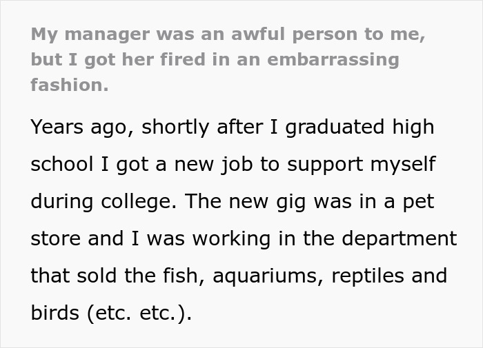 Employee exposing pet store manager who defrauded the store through detailed observations and paper trail evidence.