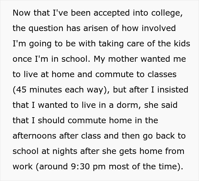 18YO Picks Dorm Life Over Diaper Duty, Mom Slams Him For Being Too Selfish To Raise His 5 Siblings