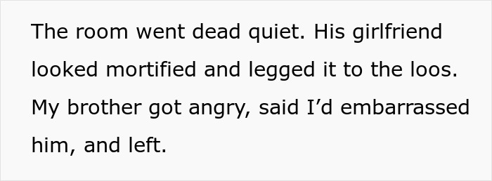 Woman firmly shuts down brother&rsquo;s marriage proposal during emotional baby shower gathering.