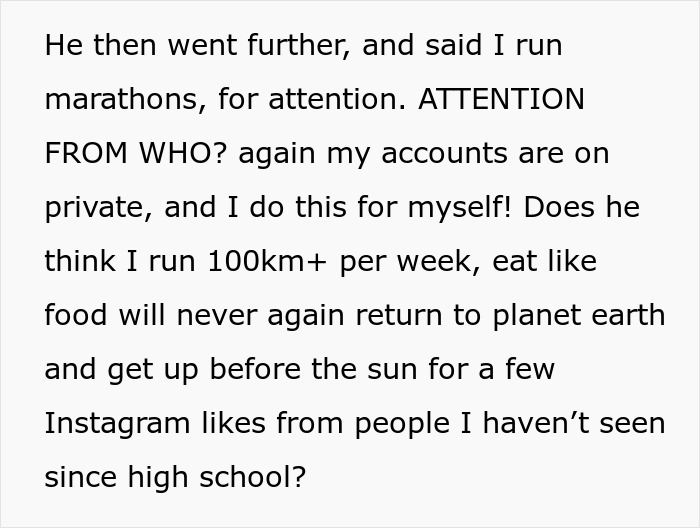 Text excerpt discussing relationship red flags and personal achievements amid earning more than girlfriend.