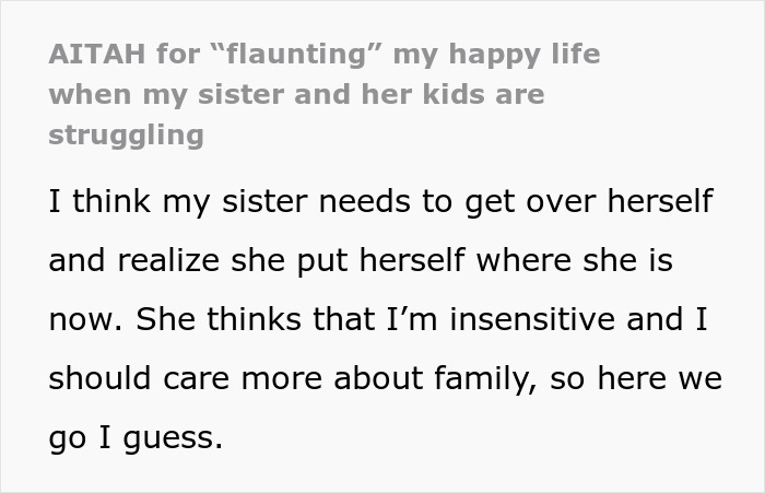 Screenshot of a woman rejecting her sister’s hints for money while sibling rages over Ibiza posts amid family struggles Screenshot of a woman rejecting her sister’s hints for money while sibling rages over Ibiza posts amid family struggles