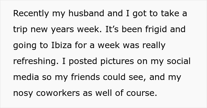 Woman rejects sister’s money hints while sibling rages over Ibiza trip pictures during family struggles. Woman rejects sister’s money hints while sibling rages over Ibiza trip pictures during family struggles.