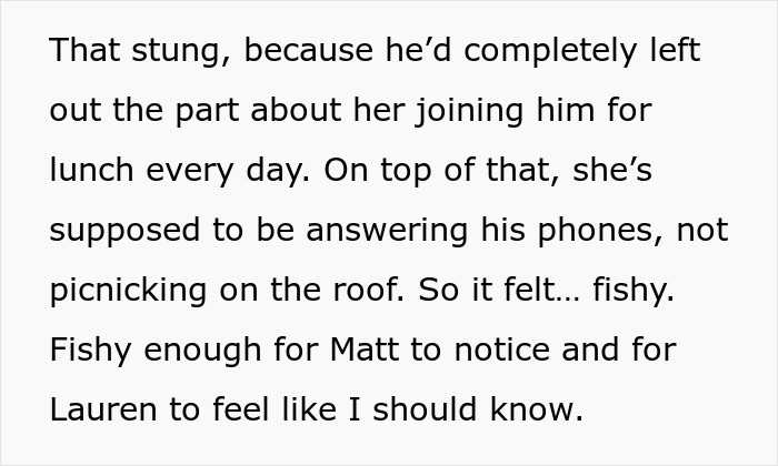Man worried wife&rsquo;s petty drama affecting his job, leading to unexpected consequences in his marriage.