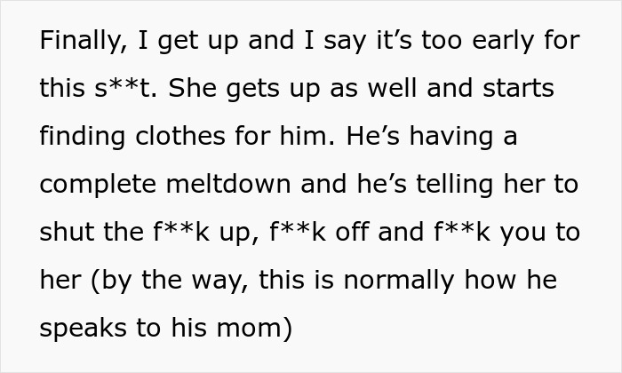 Alt text: Early morning meltdown and mountain biking struggle between girlfriend&rsquo;s son and man walking out at 6:30 AM.