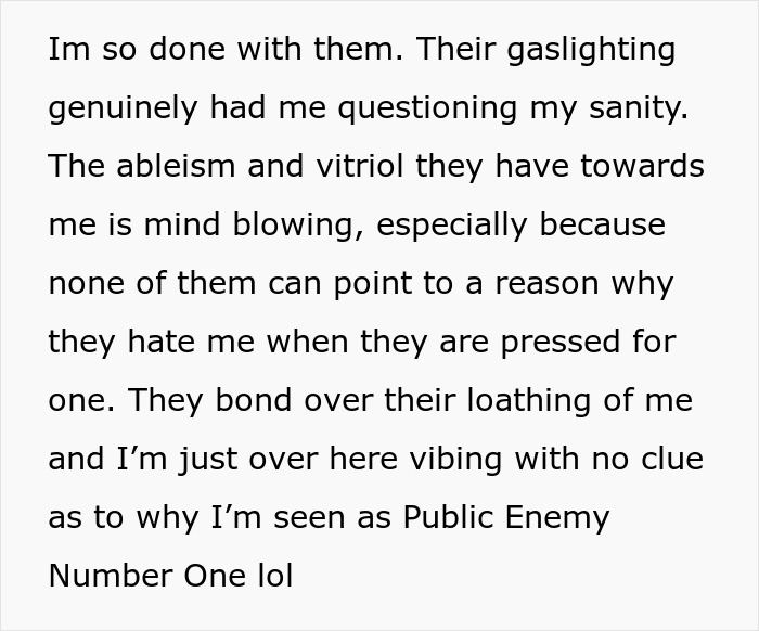 Text about woman accusing BIL of causing anaphylactic shock after lying about lunch ingredients.