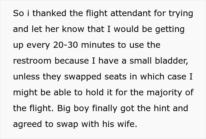 Person Called "Fatphobic" For Refusing To Let Obese Guy Invade Their Seat, Sparks Flight Drama