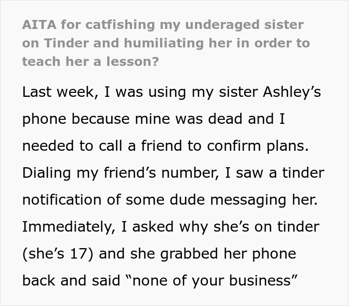 17YO Gets Catfished By Her Own Sibling Who Also Outs Her To Parents, Netizens Horrified