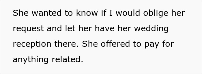 Woman demanding to marry in stranger&rsquo;s backyard, offering to pay, and crying when refused the request.