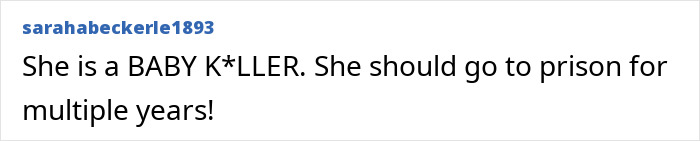 Online comment criticizing the Kentucky cheerleader involved in the baby found stashed in a closet case. Online comment criticizing the Kentucky cheerleader involved in the baby found stashed in a closet case.